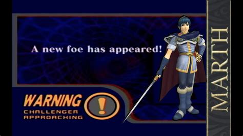 How to unlock Marth in Super Smash Bros Melee - YouTube