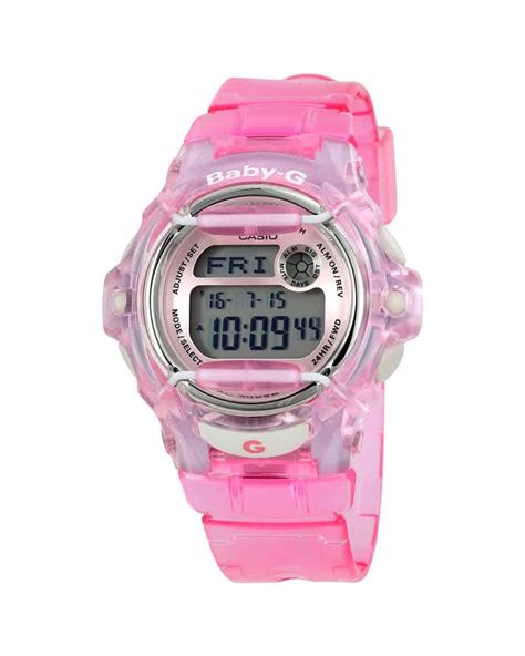 G-Shock Baby G Pink Resin Digital Ladies Watch -4 - Lyst