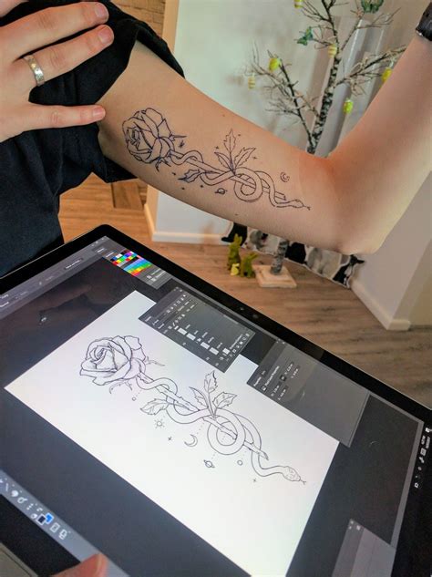 I’ve been working on some tattoo designs for my... - I draw. | Tattoo transfer paper, Tattoo ...