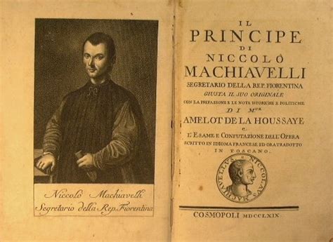 Niccolò Machiavelli – The Prince; Chapter 15 (English version) | Genius