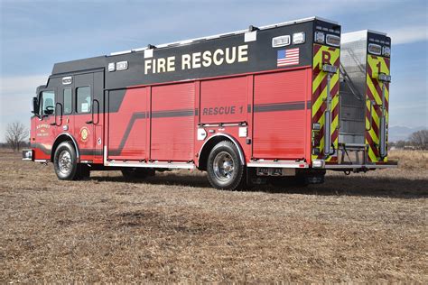 Kearney, NE Fire Department Heavy Rescue Truck #1019 - SVI Trucks