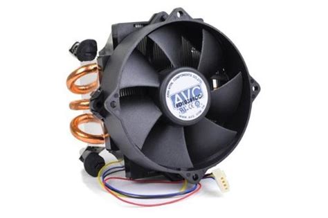 Buy AVC Socket-775 (ONLY for Intel LGA775) CPU Cooler, Heavy Duty Heatsink with Copper Pipe. 4 ...