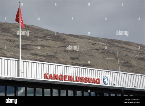 Kangerlussuaq international airport, Greenland Stock Photo - Alamy