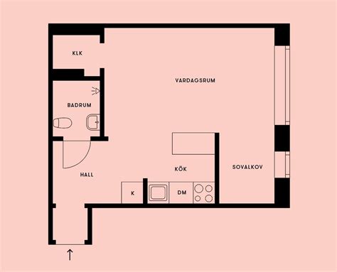 A Tiny Swedish Apartment Makes the Most of 330 Square Feet Appartement Design Studio, Studio ...