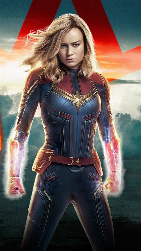 1080x1920 Resolution Captain Marvel 2019 Movie Iphone 7, 6s, 6 Plus and Pixel XL ,One Plus 3, 3t ...