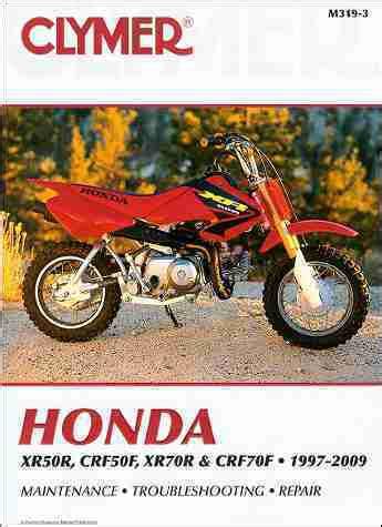 Buy HONDA_CRF50F_CFR70F_REPAIR_SHOP_MANUAL_2004 2005 2006 2007 2008 ...