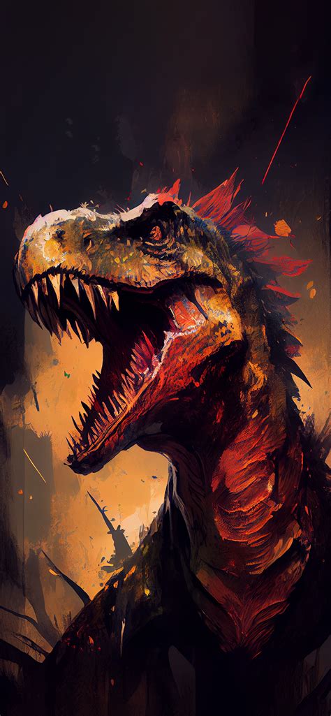 Dinosaur Art Wallpapers - Dinosaur Aesthetic Wallpaper for iPhone