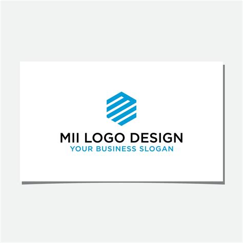 MII HEXAGON LOGO DESIGN VECTOR 7400028 Vector Art at Vecteezy