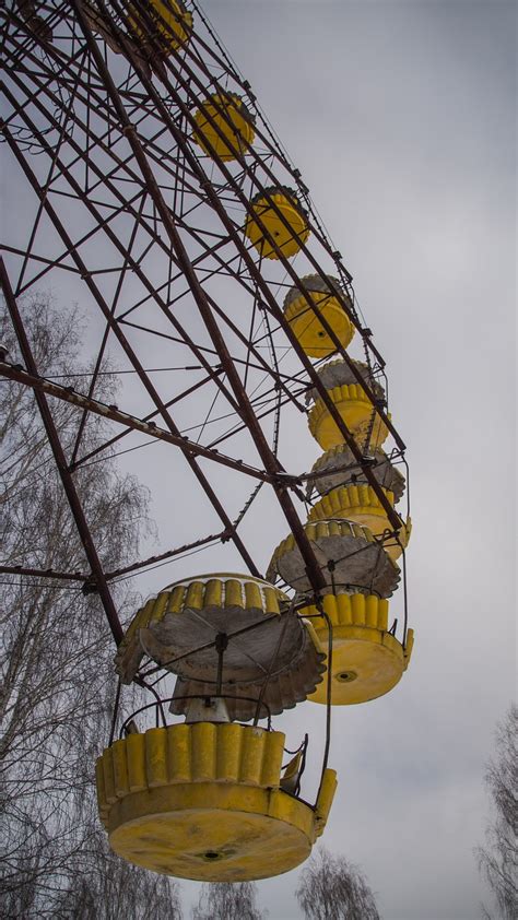 Download free photo of Pripyat, carousel, ferris wheel, theme park ...