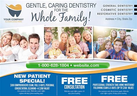 Check out this Dental Postcard and Marketing Ideas for your direct mail campaign! Dental Office ...
