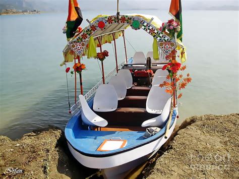 Picnic Boat Photograph by Irfan Gillani | Fine Art America