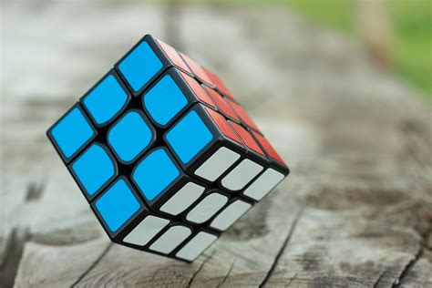 3 by 3 Rubik's Cube Selective Focus Photography · Free Stock Photo