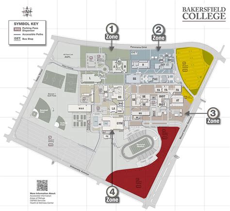 Bakersfield College Campus Map: A Guide To Navigating The Campus - Map Of Europe