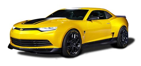 Chevrolet Camaro Concept Yellow Car PNG Image - PurePNG | Free ...