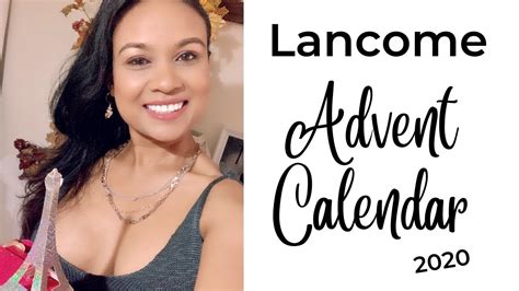 Unboxing Lancome Advent Calendar 2020 - YouTube