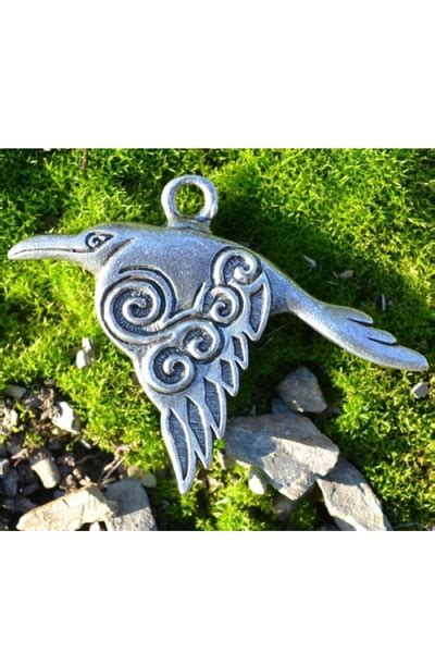 Celtic Raven Pendant, 11,90