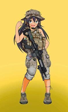 Anime Military, Military Girl, Going Commando, Special Forces, Anime Stuff, Tactical, Zelda ...