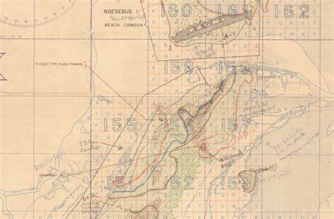 Peleliu Landing Beaches and Front Lines Battle Map – Battle Archives