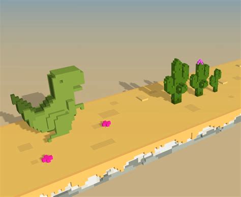 GitHub - Priler/dino3d: 🦖 Google Chrome T-Rex Run! in 3D (WebGL experiment)