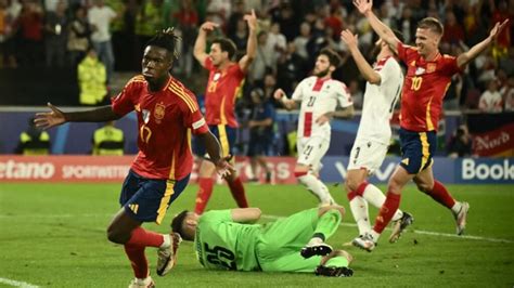 Spain vs Georgia Highlights, Euro 2024 Round Of 16: Spain Ease Into ...