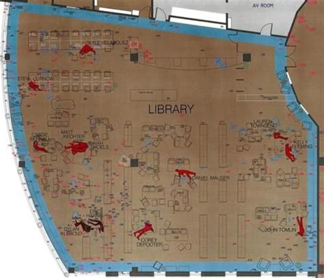 Columbine Crime Scene Diagram