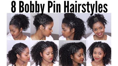 Bobby Pin Hairstyles For Short Natural Hair : Pin by Shaniece Sanford on Bobby Pins and Lipstick ...