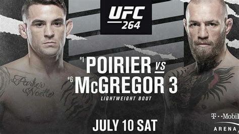 UFC 264: Conor McGregor vs Dustin Poirier 3 Prediction and Fight ...