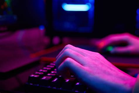 220+ Blue Backlit Gaming Keyboard Stock Photos, Pictures & Royalty-Free ...