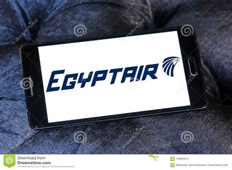 EgyptAir airlines logo editorial stock image. Image of logos - 116320214