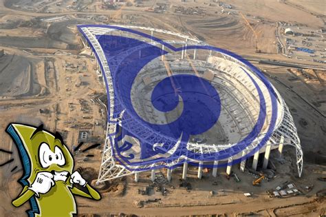 Stadium Talk: Does SoFi Stadium look like the Rams logo? - Bolts From ...