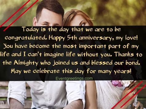 15 Best Happy 5 Year Anniversary Quotes With Images