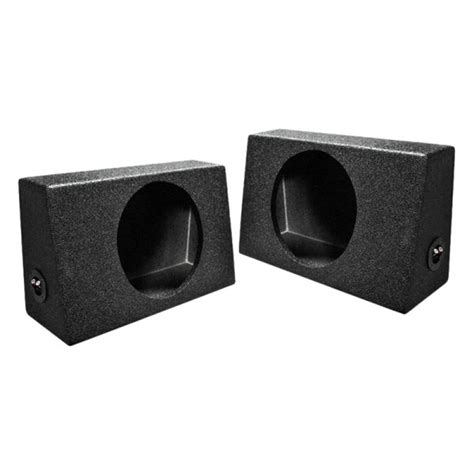 QPower® QBTRUCK112S - Truck Series 12" 1-Hole Forward-Firing Sealed Truck Style Subwoofer Boxes