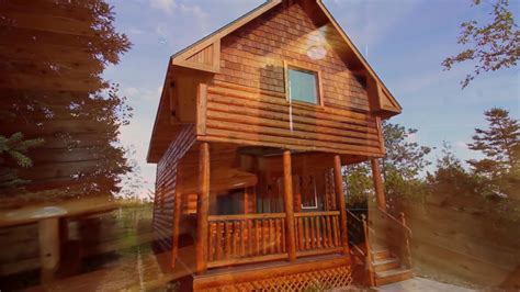 Mackinaw Cabins at Mackinaw Mill Creek Camping - YouTube