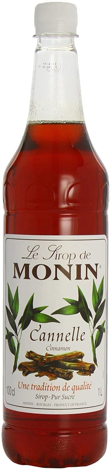 Monin Cinnamon Premium Coffee Syrup 1 Litre - Big Bottle!! - The Sweet Pot