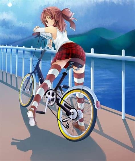 th (540×648) | Bicycle wallpaper, Anime, Bicycle