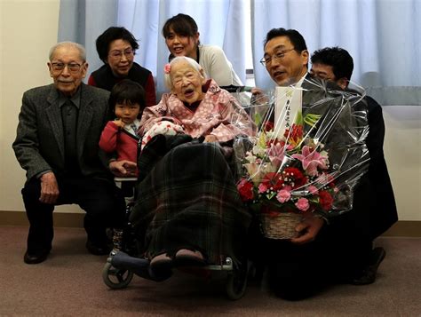 World's oldest person Misao Okawa celebrates reaching her 117th birthday