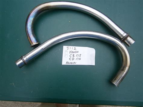 Honda CB175 Exhaust Header Pipes sku 5105 – ClassicJapaneseMotorcycles