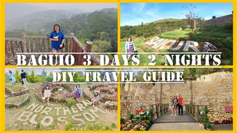 BAGUIO 3 DAYS AND 2 NIGHTS | DIY TRAVEL GUIDE | TOURIST SPOT - YouTube