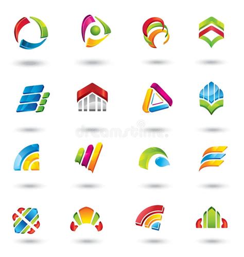 Set of Design Elements or Icons. Stock Vector - Illustration of graphics, sign: 30847875