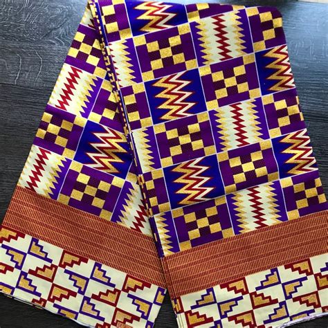 African Print Fabric Kente Print Fabric Ankara Fabric | Etsy