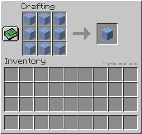 How to make Packed Ice in Minecraft