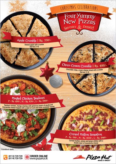 Four yummy NEW pizzas from Pizza Hut to Celebrate the Season! | ピザ