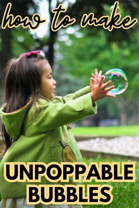 The Best Unpoppable Bubbles Recipe - Only 3 Ingredients