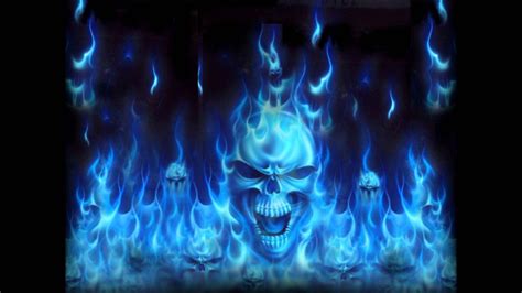 58+ Flaming Skulls