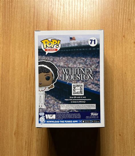 Mavin | Funko Shop Exclusive POP Whitney Houston Super Bowl National Anthem #71