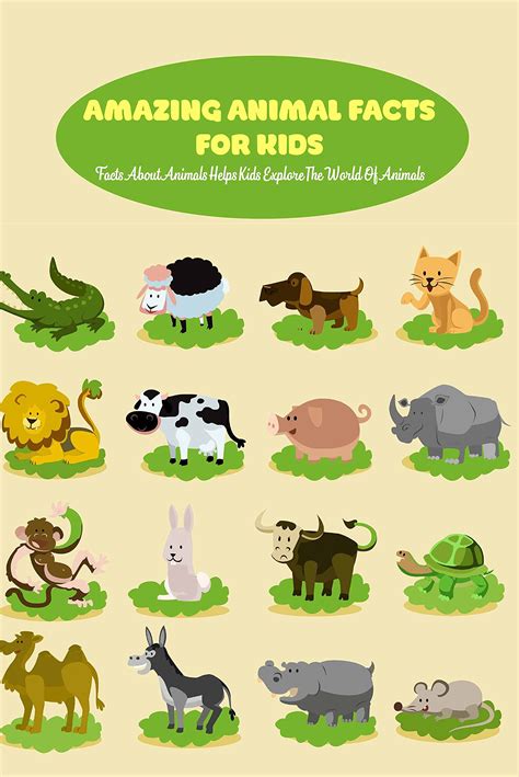 Amazing Animal Facts For Kids: Facts About Animals Helps Kids Explore ...