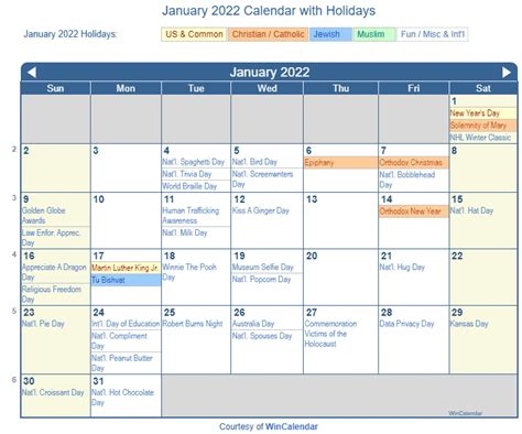 customized sierra feb calendar January Calendar 2022 With Holidays calendar template wallpaper ...