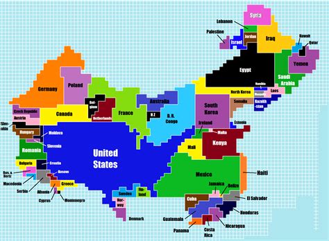 World Population Cartogram · Zoom Maps