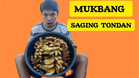 Mukbang Saging Na Tondan (Banana) - YouTube