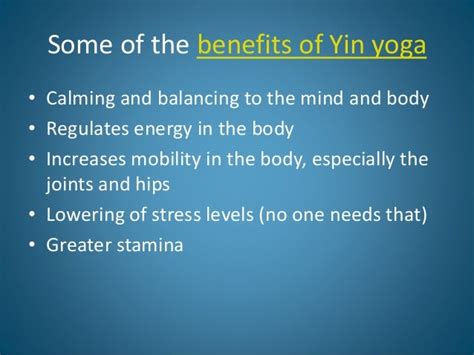 Yin yoga Poses Benefits